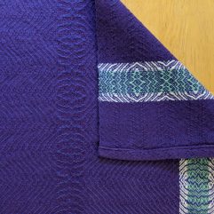 Purple Kaleidoscope Towel